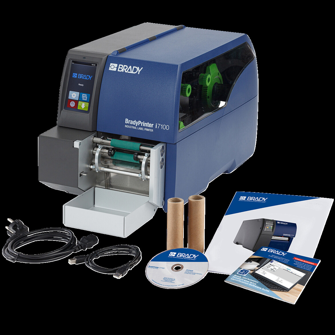 Brady i7100 with vial label applicator