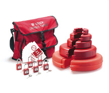 Gate valve lockout kit